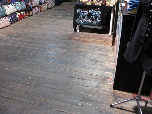 Reclaimed Pine Floorboards