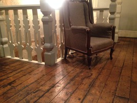 Reclaimed Edwardian Pine Floorboards 4   6